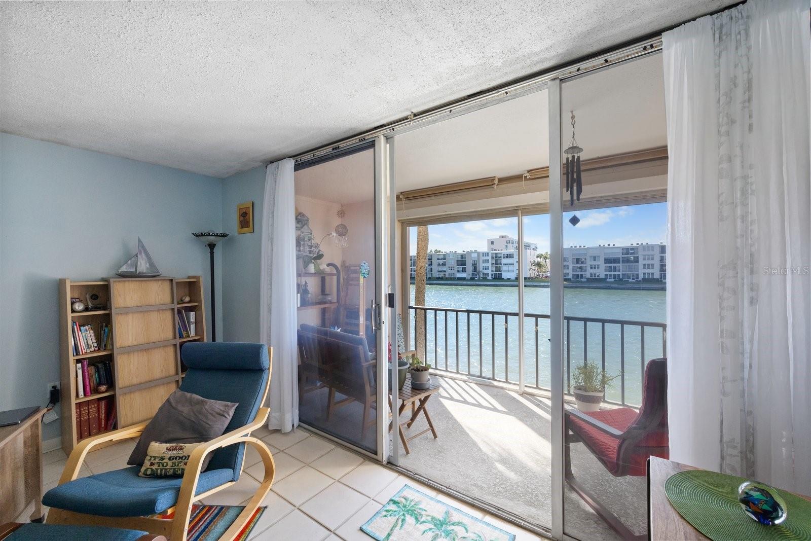 Watch the Doplins, Manatees and Sunsets from the privacy of your balcony