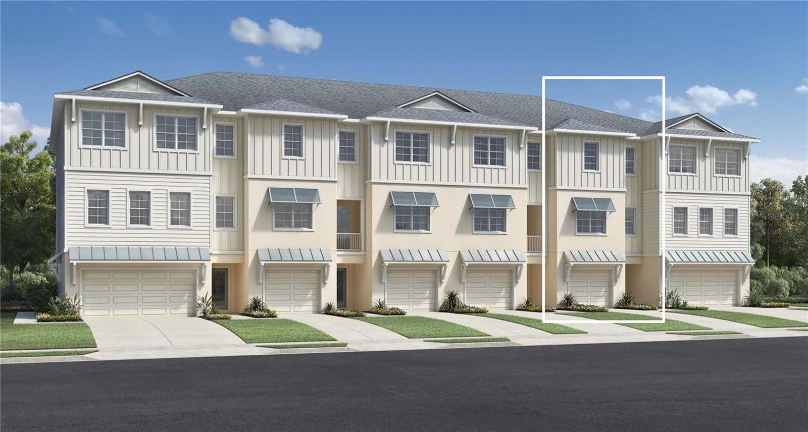 Rendering of Aloma front elevation