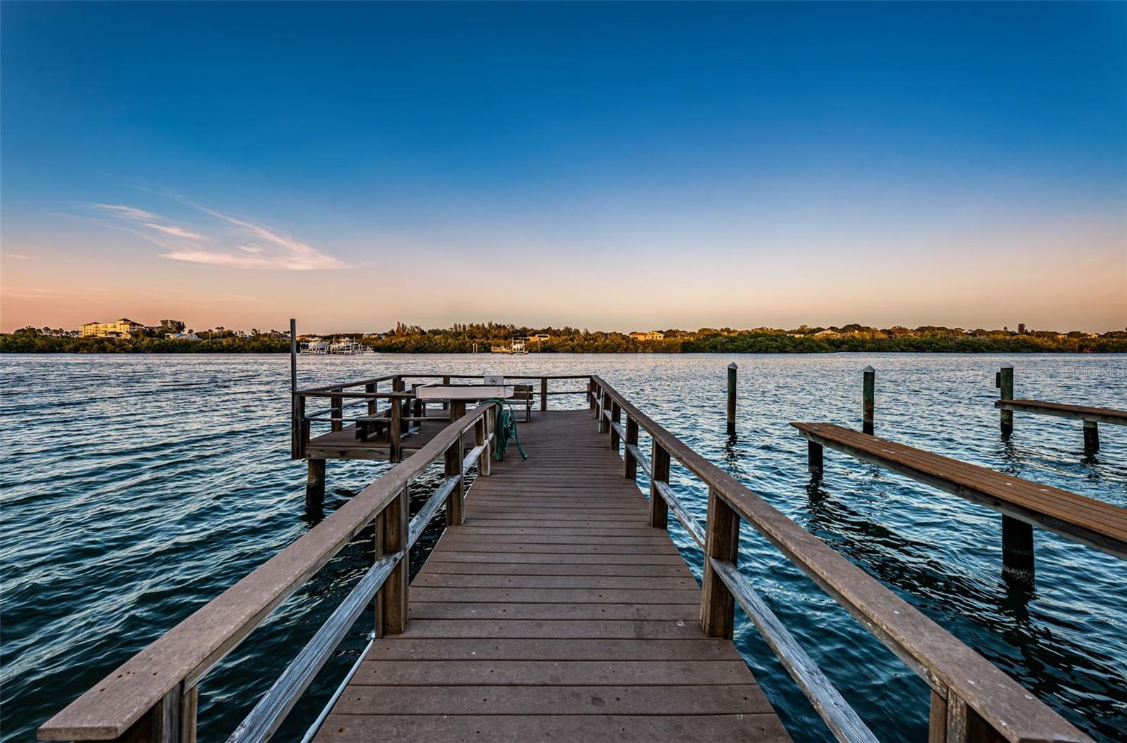 Wonderful Views of the Intracoastal from your Pier!
