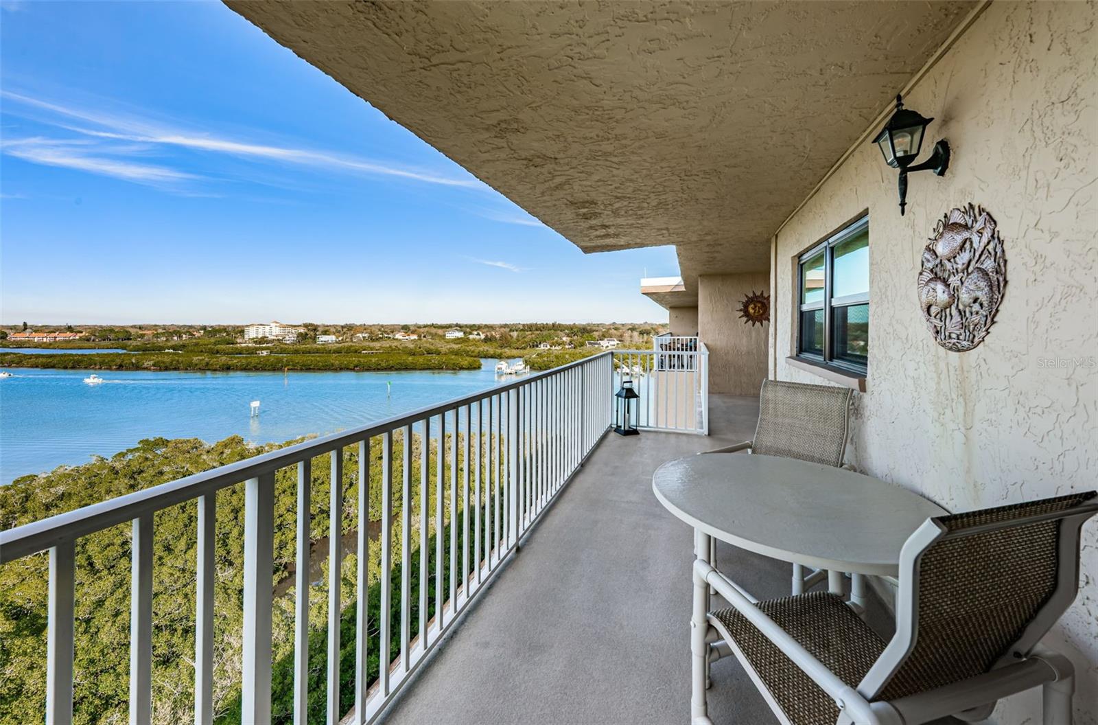 Relax and enjoy the views off your 50 foot balcony!