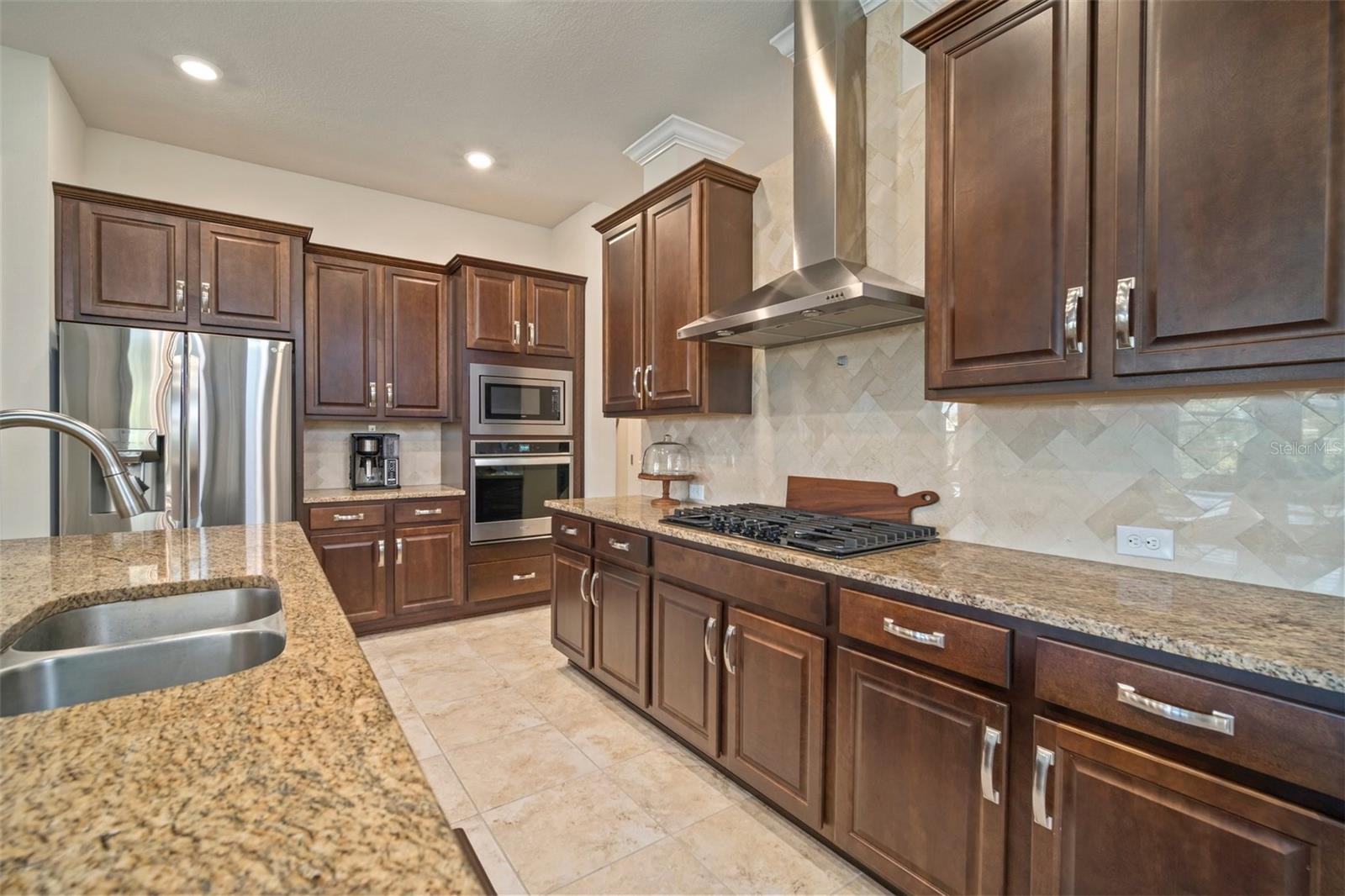 Gourmet Kitchen with gas cooktop