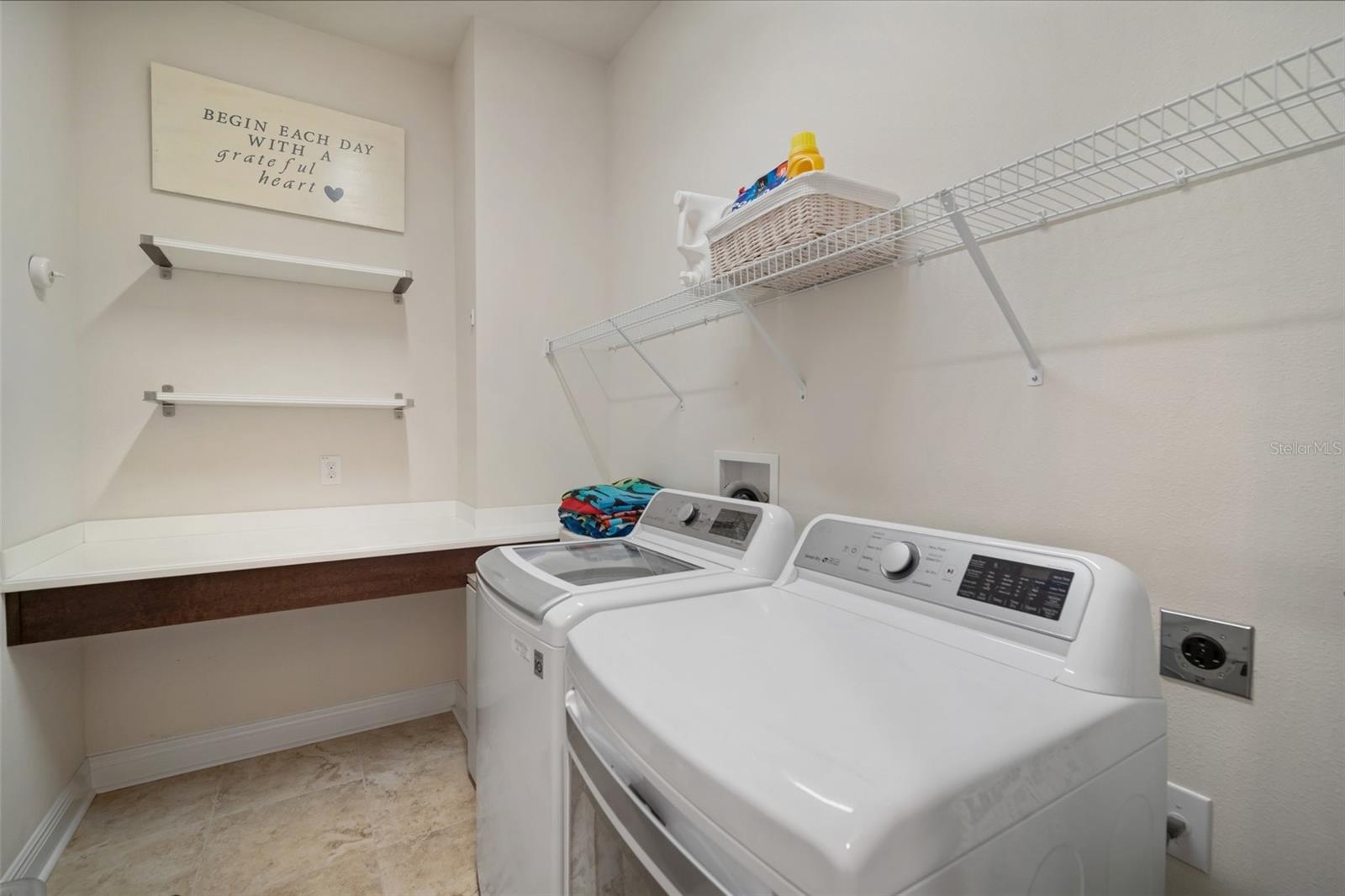 Laundry Room (see floor plan)