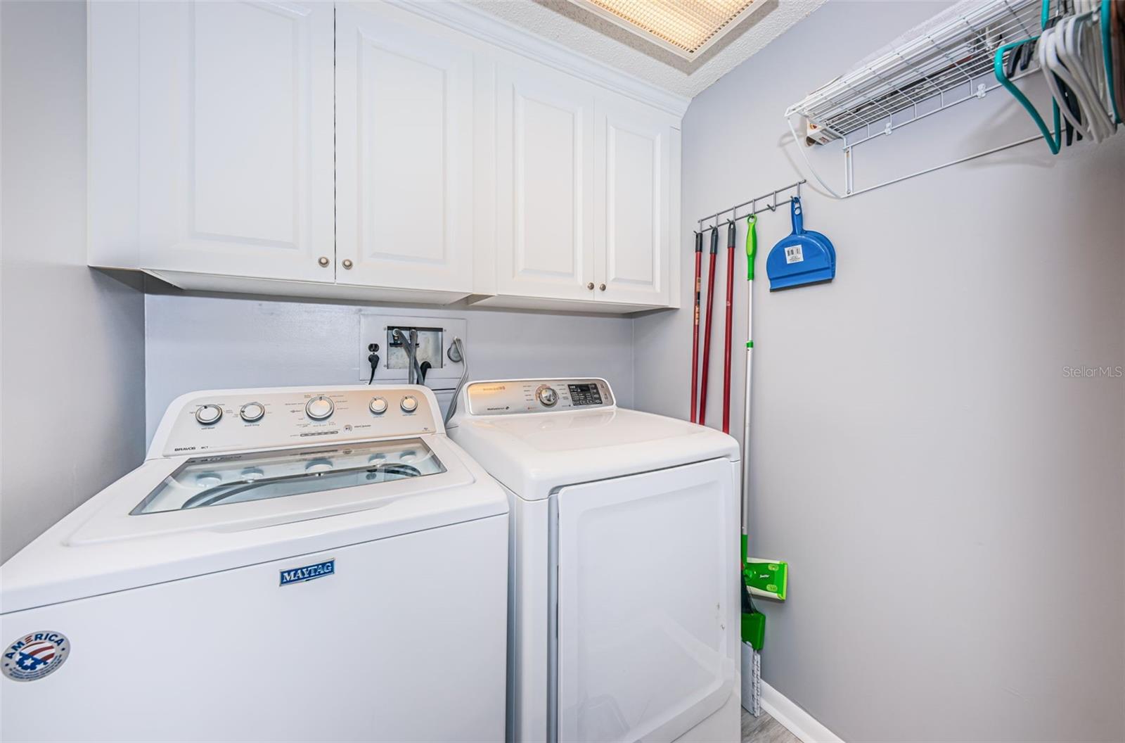 Utility Laundry Room Complete with Extra Storage