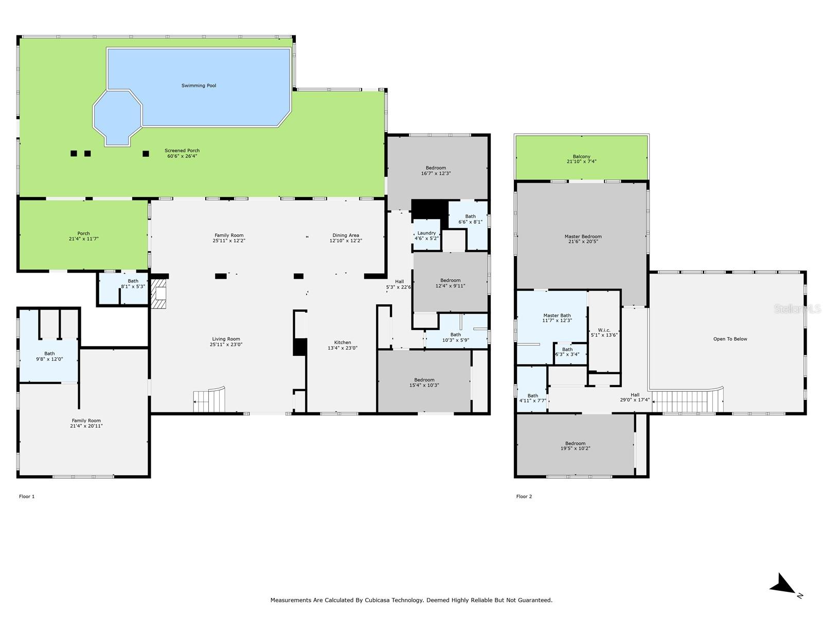 Floor Plan - * Measurements are generated by Cubicasa Tech and are not guaranteed