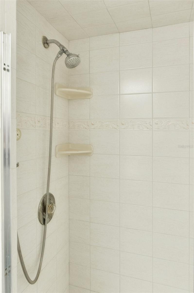 Shower in second Bathroom