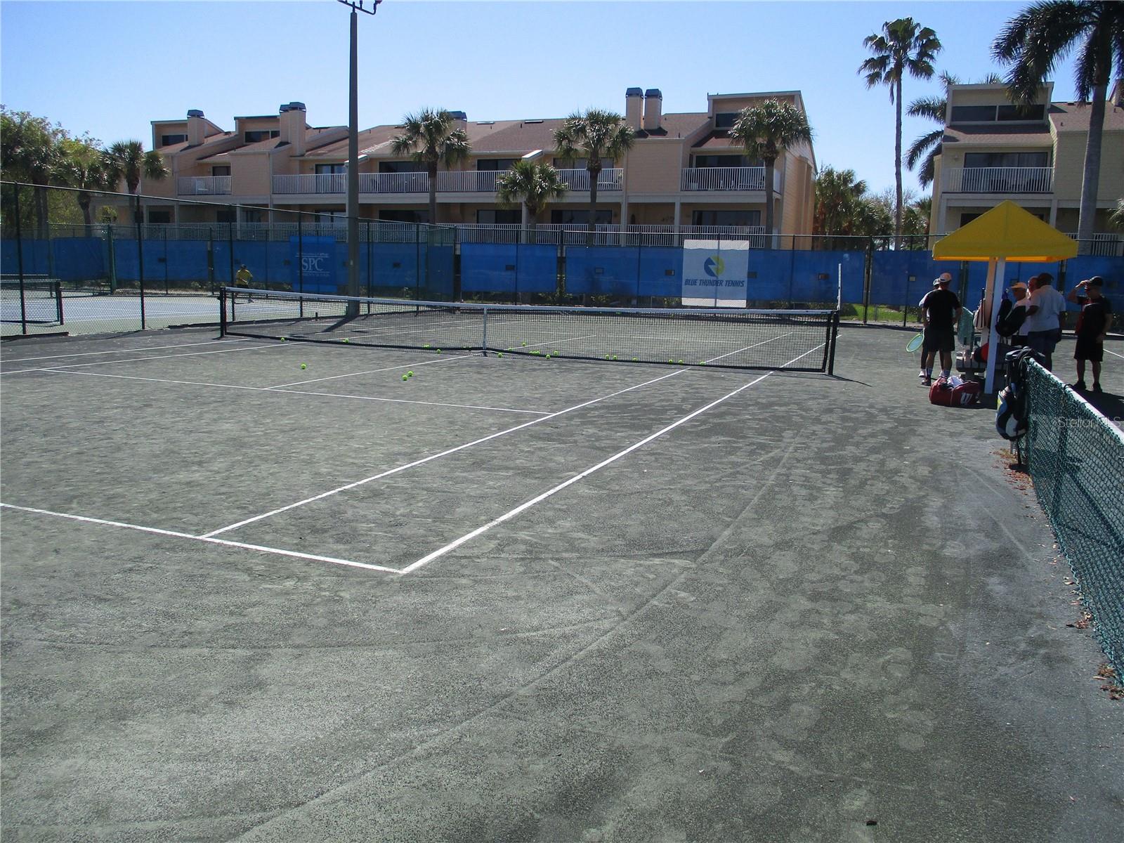 Clay Tennis Courts.