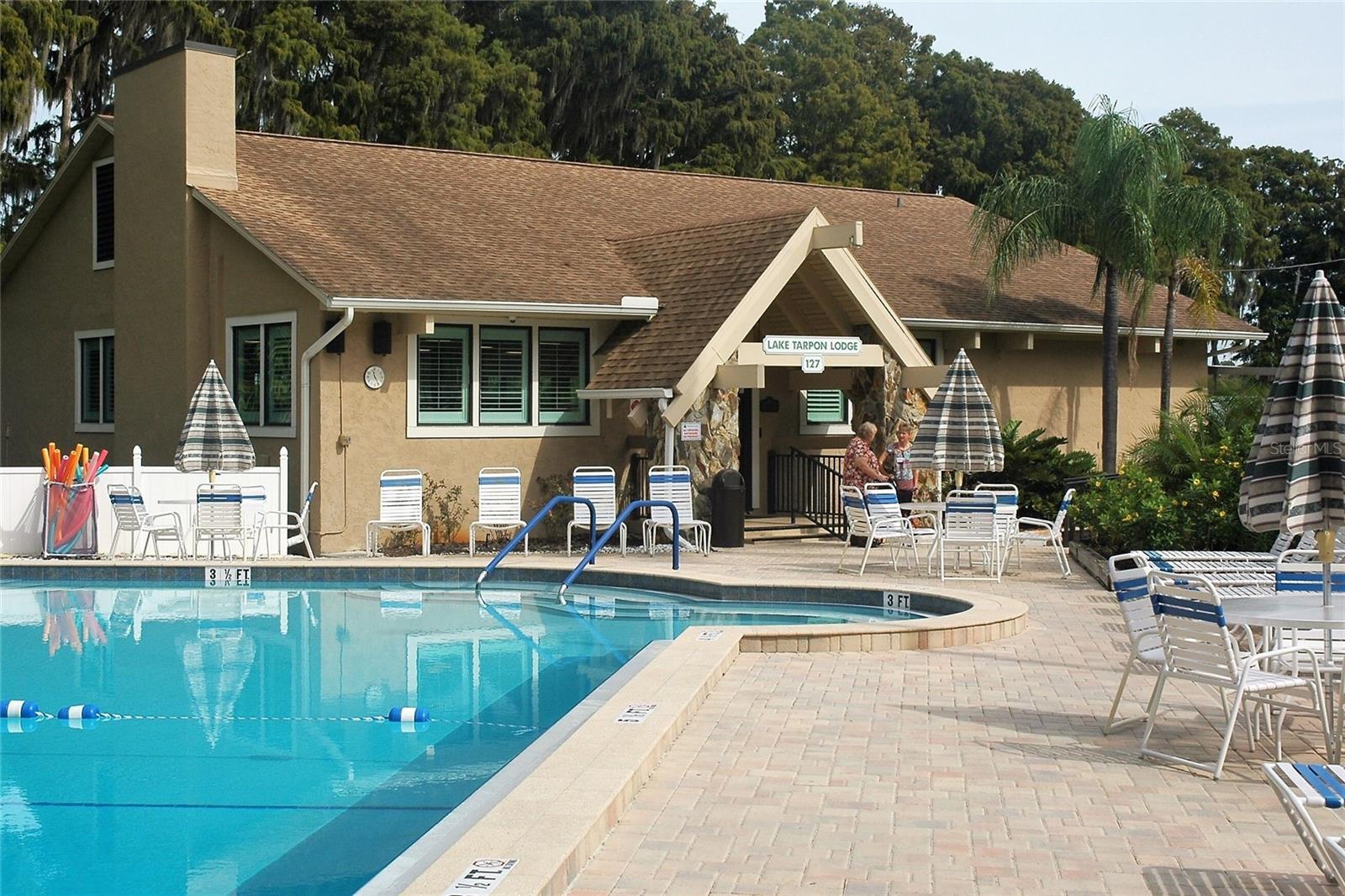 The Lodge pool, ping pong, grills and a full kitchen at your disposal!