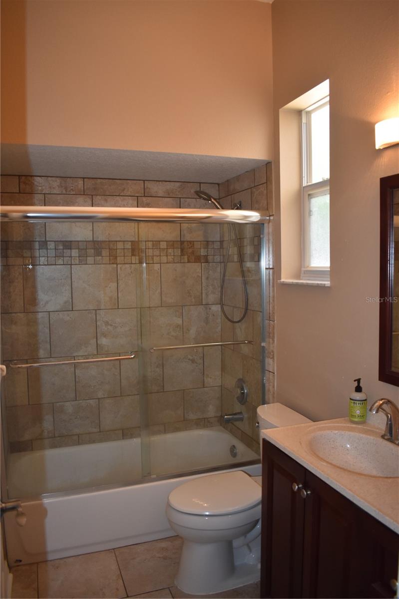 updated bath which has private splt plan