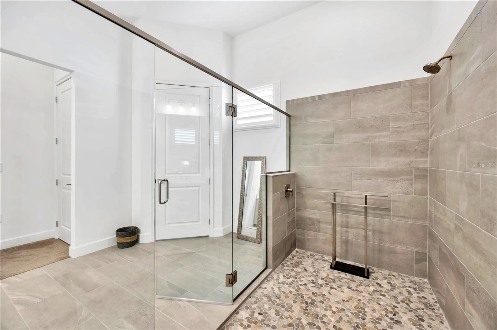 Can you believe the size of the Owner's Walk-In Shower?
