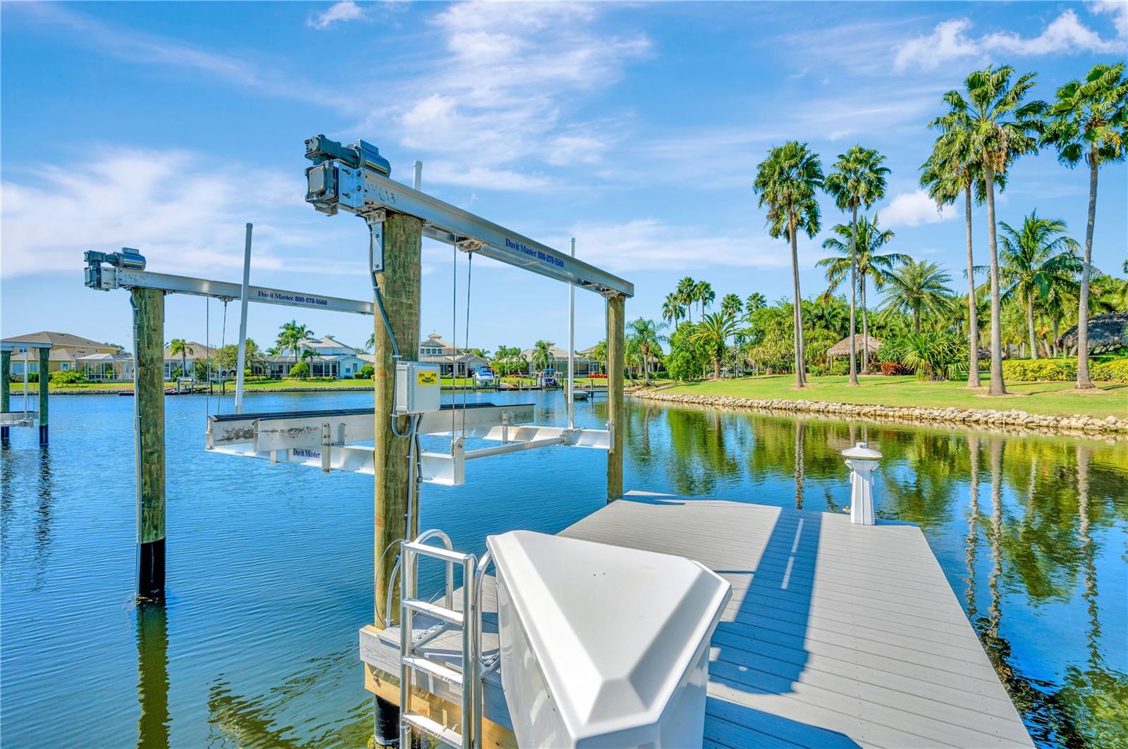 Your Private Dock and Boat Lift.