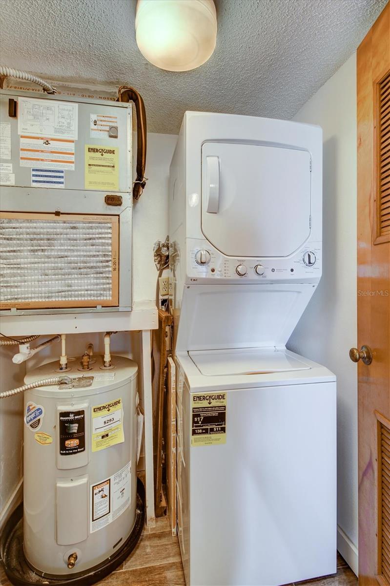 Washer & Drier are in Utility along with newer A/C, Hot Water tank & New electric Box.