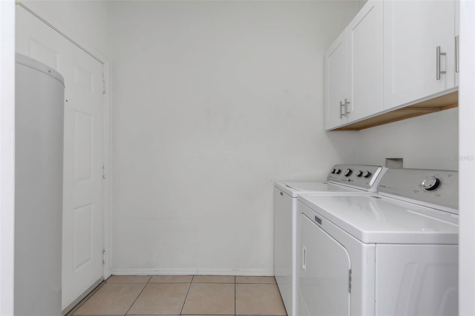 Laundry Room with access to garage