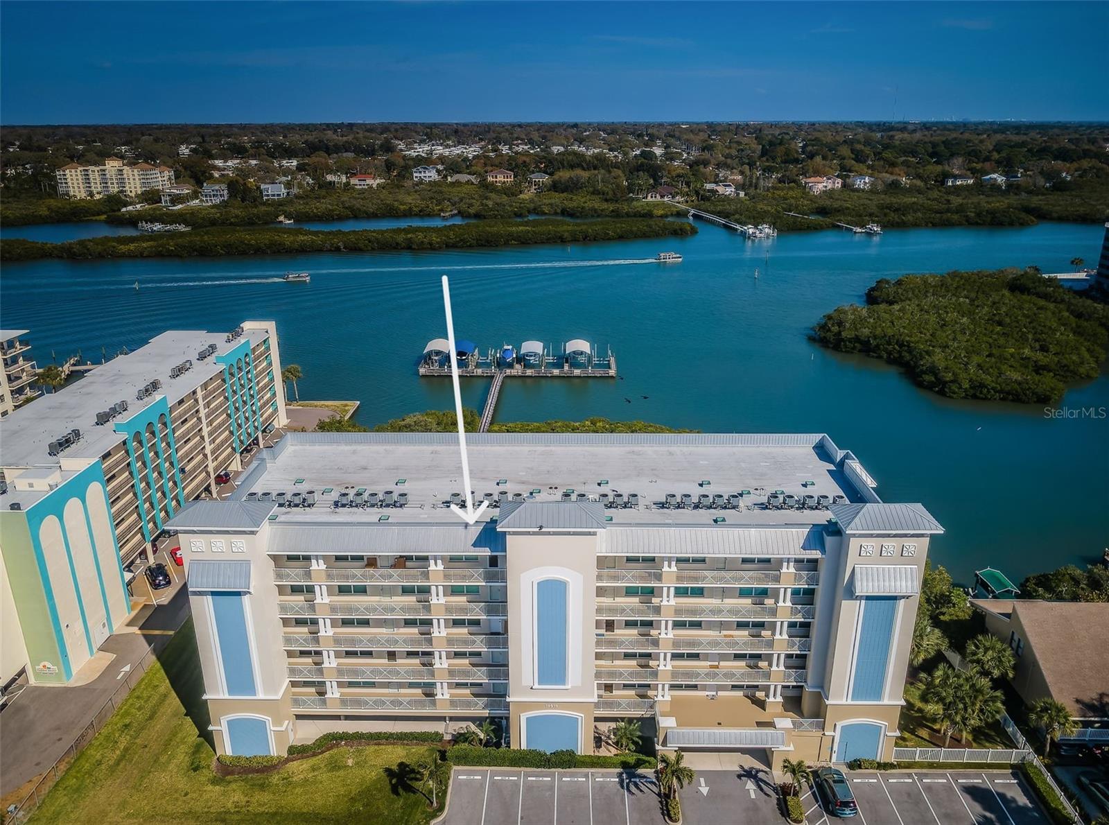 Directly on the Intracoastal & across the street from the Beach!