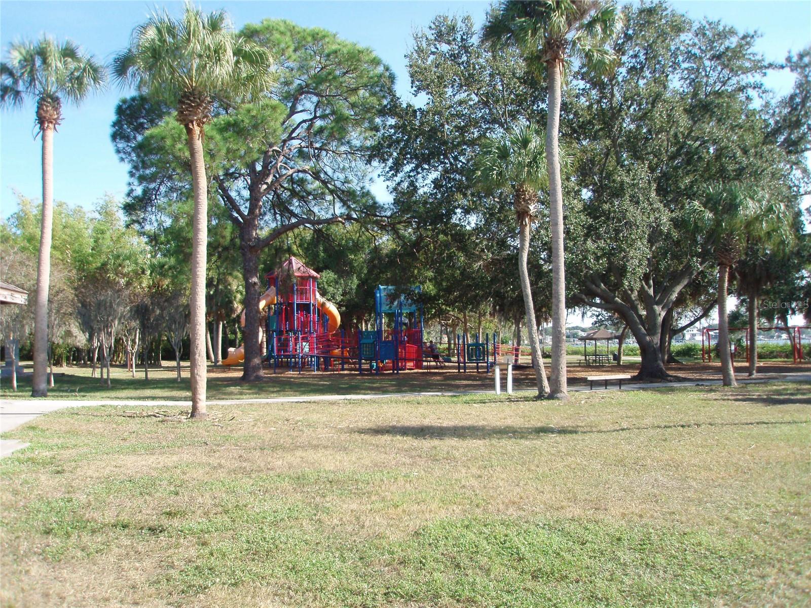 Community park playground