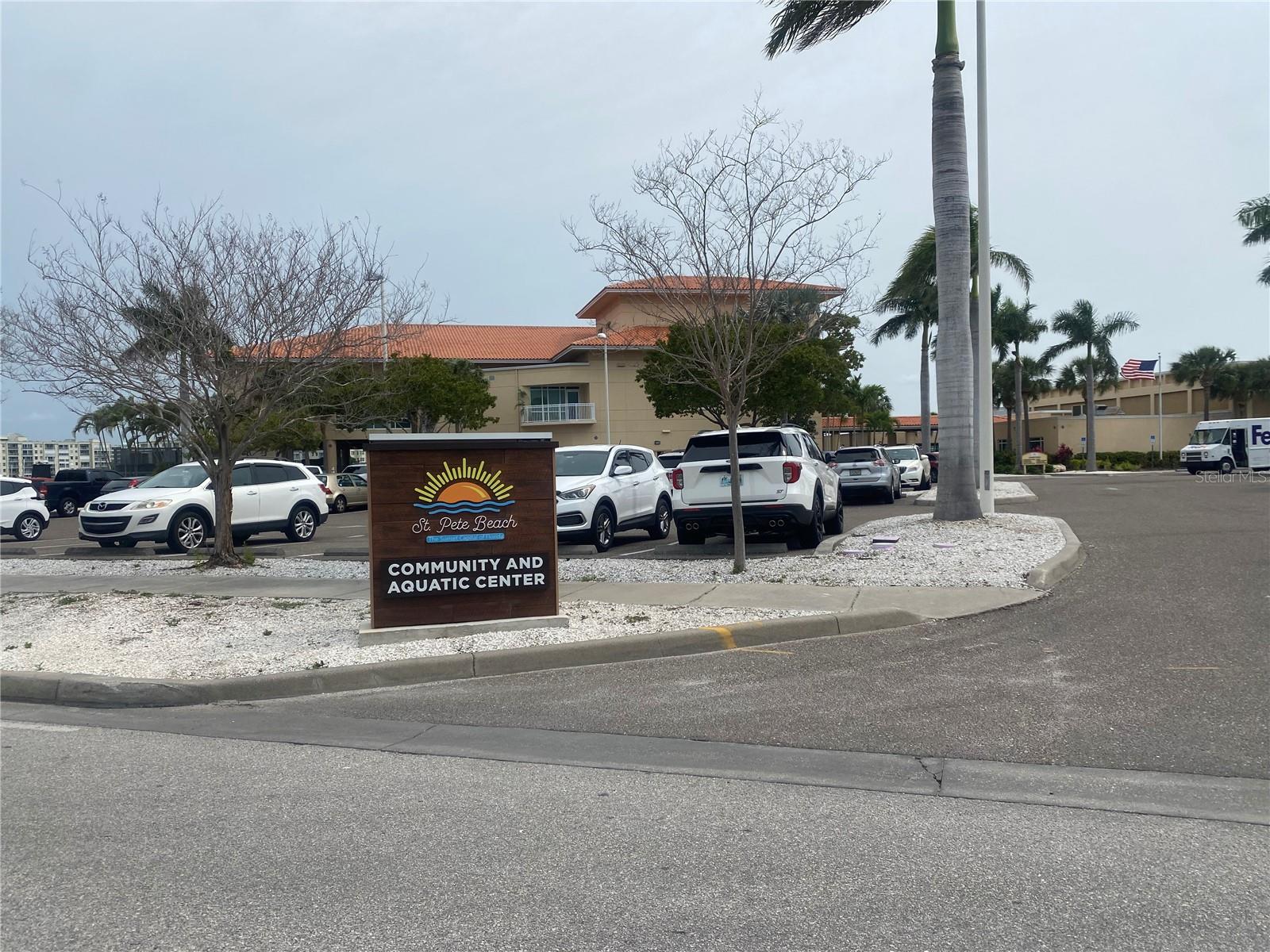 The St Pete Beach Community & Aquatic center is a few hundred feet away from the condo. Plenty of classes available for low cost.