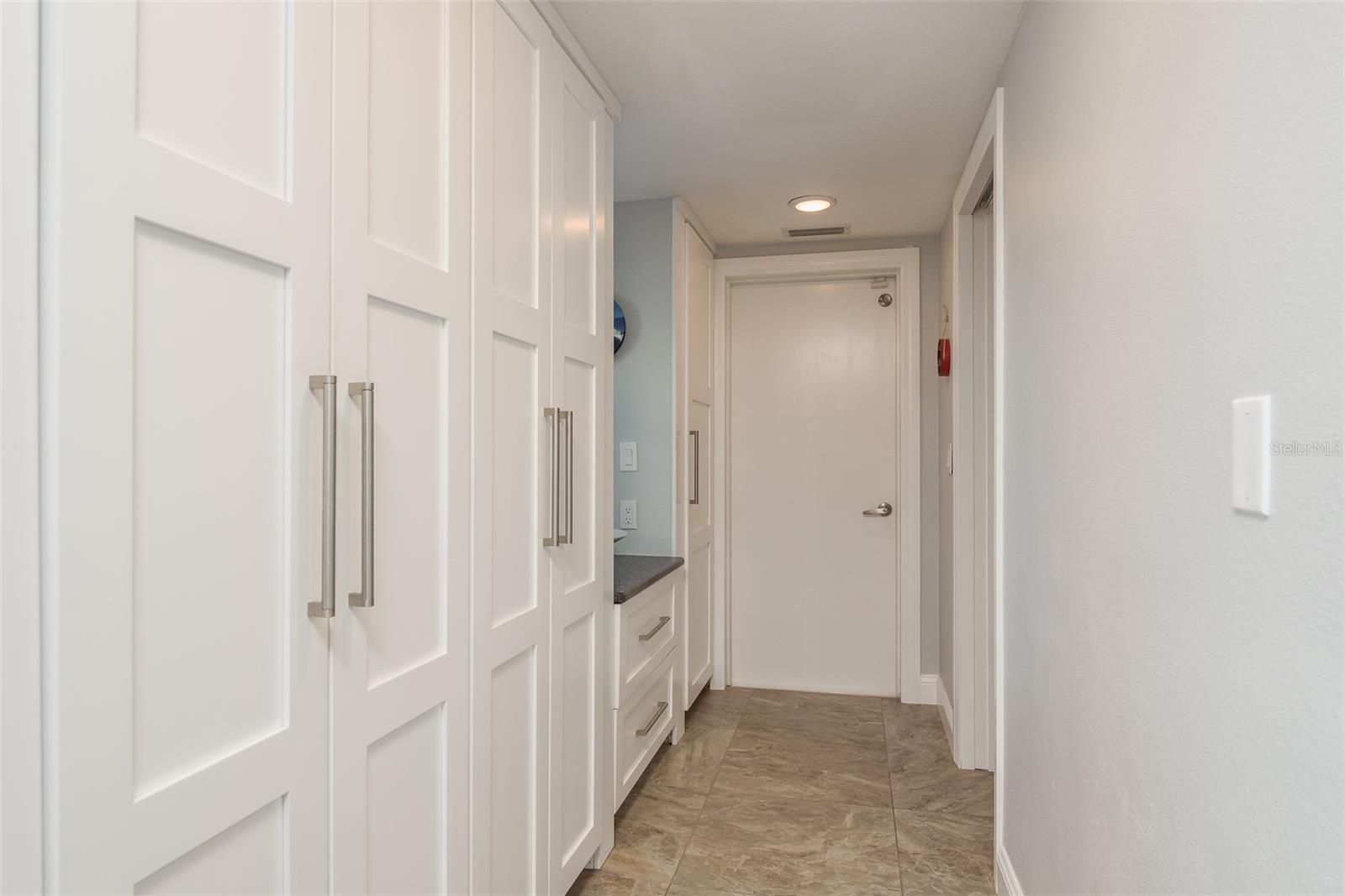 Double Closet Style Pantry, and convenient Coffee Bar right off kitchen