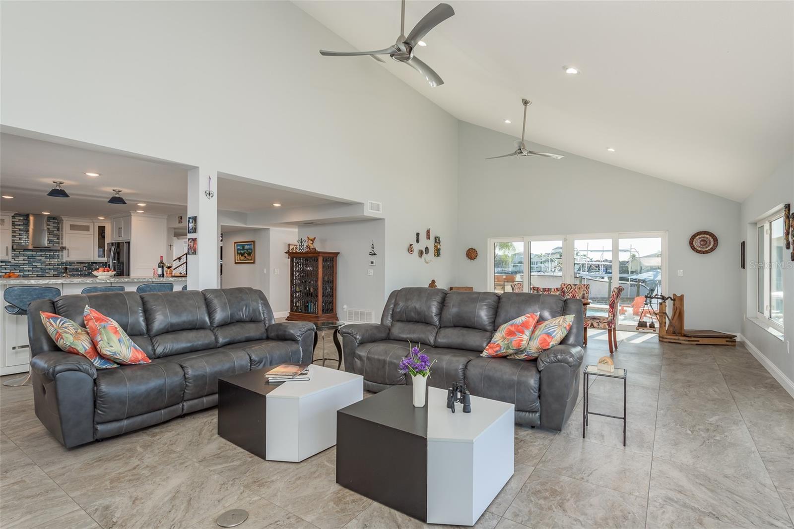 Spacious Great Room is perfect for entertaining Family & Friends