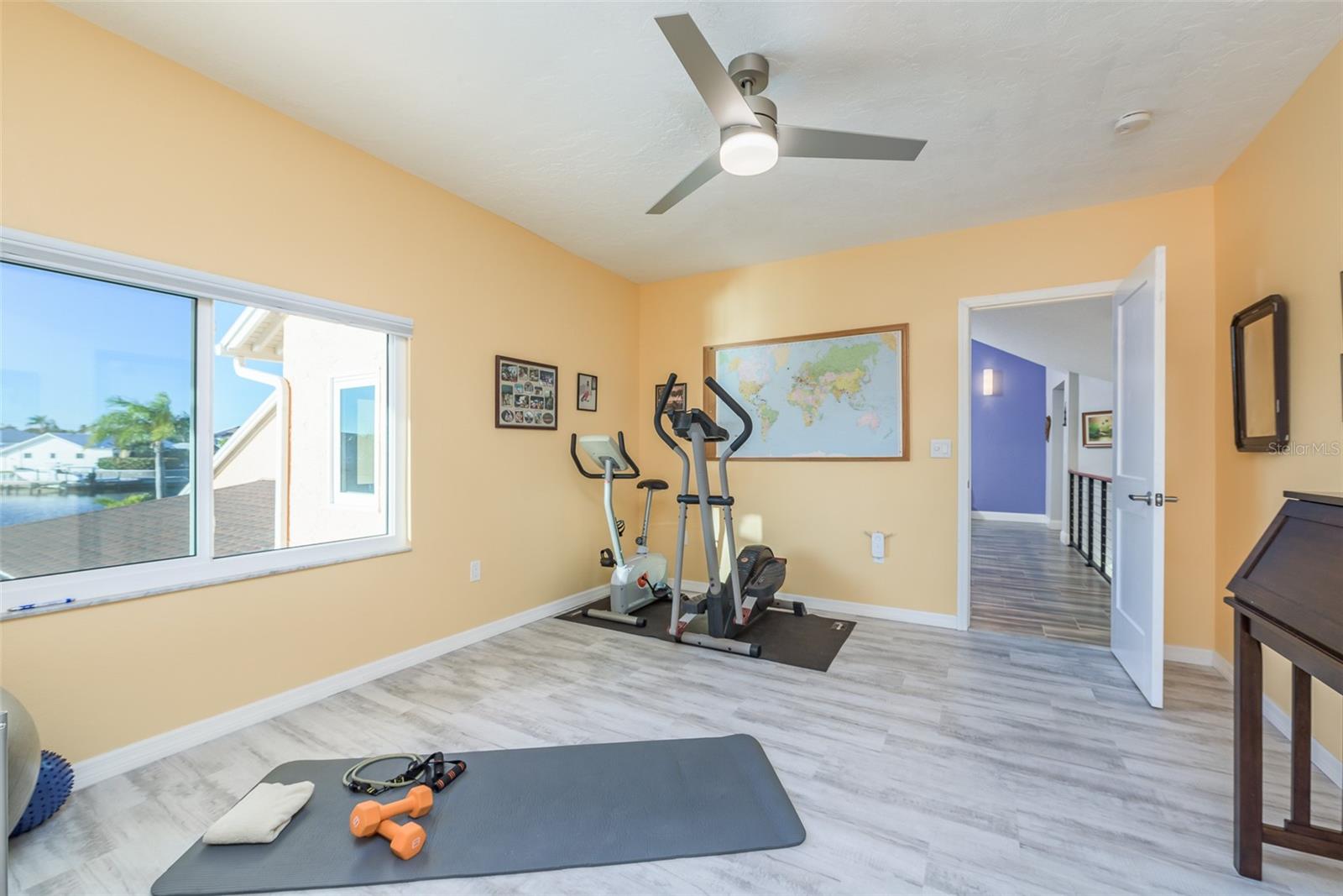 2nd Story Guest Bedroom 2/makes perfect home gym!