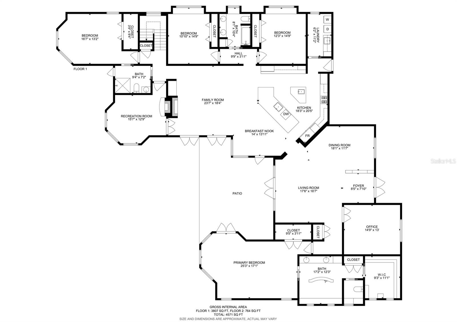 downstairs floor plan
