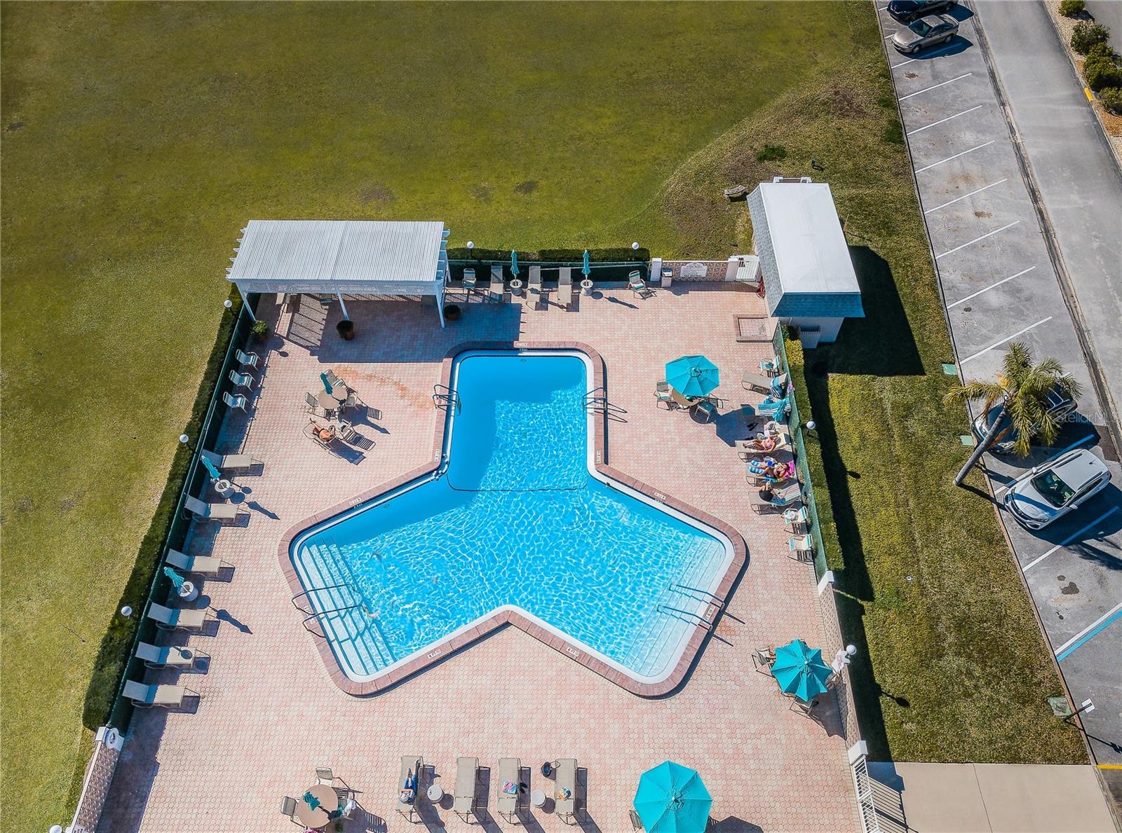 Aerial Photo of Pool