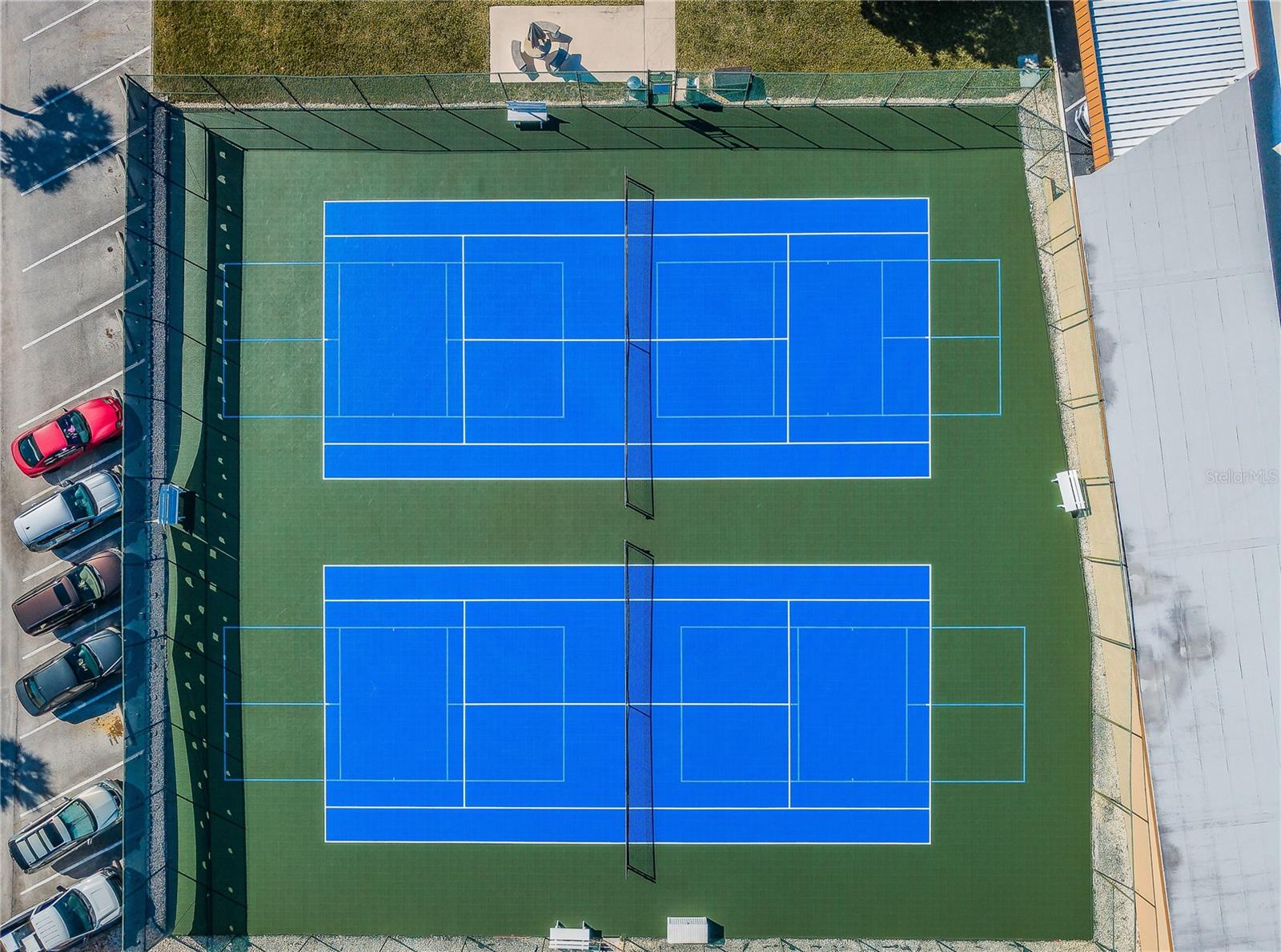 Aerial Photo of Tennis/Pickleball Courts