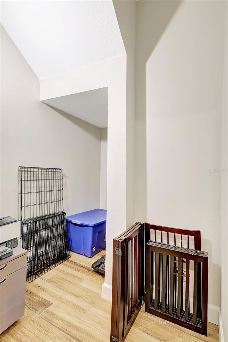 Spacious Finished Under Stair Storage