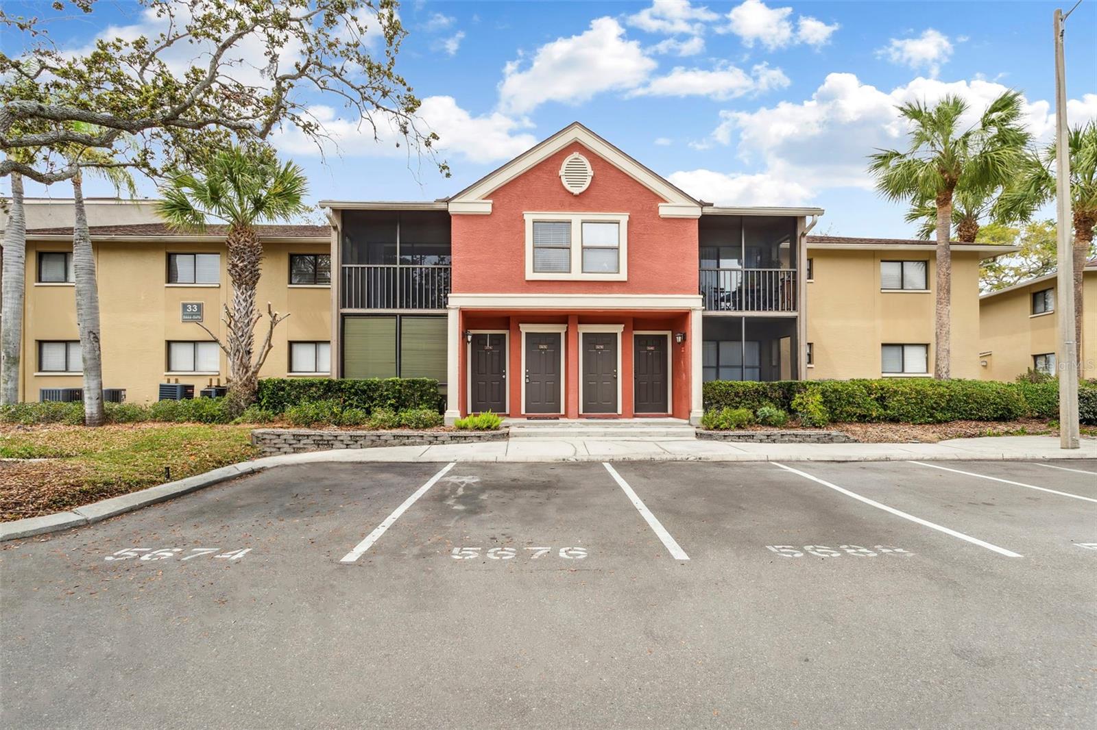 Welcome home to 5676 Baywater Dr located in a waterfront community in Tampa, FL! Your reserved parking spot is located directly outside your door!