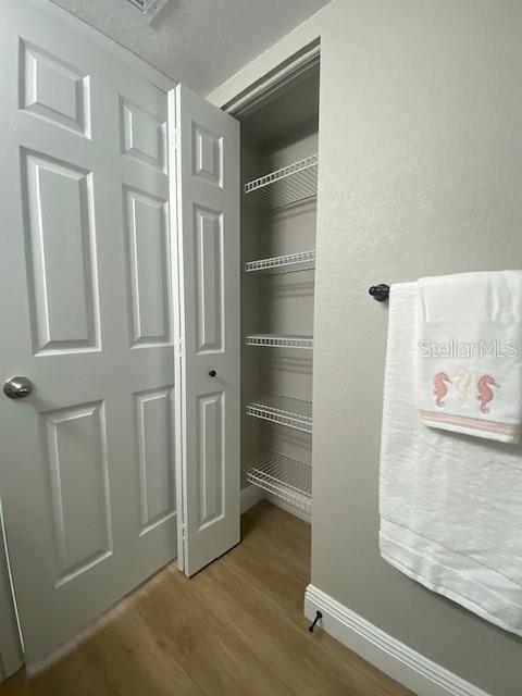 Surprise linen closet in your en suite.