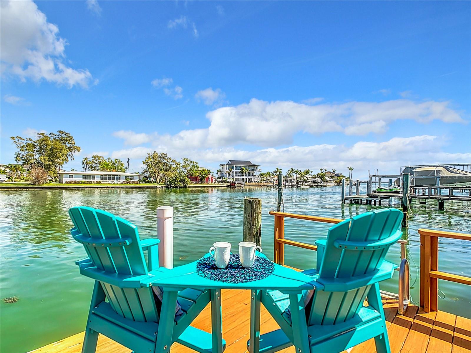 Don't you just feel like humming: "Sittin' on the dock of the Bay" with manatee, dolphin and aquatic bird sightings daily!