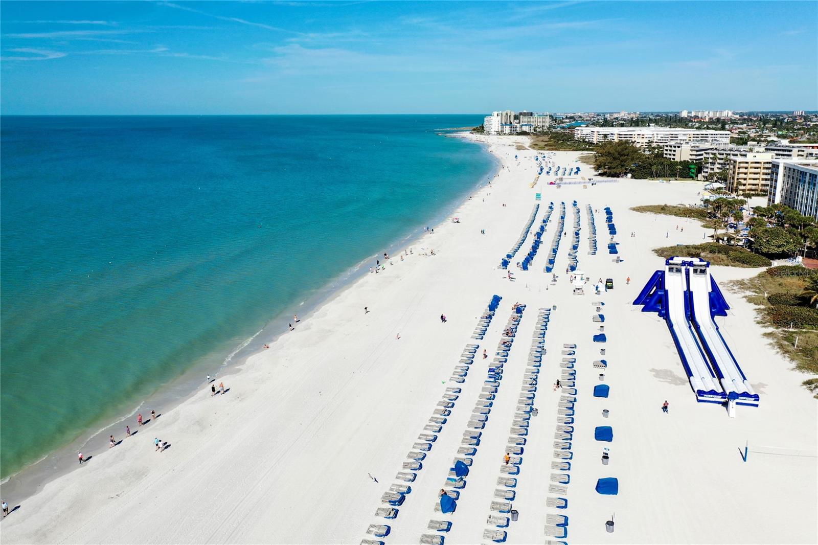 Brightwater Beach Estates has a deeded beach access to miles and miles of sandy white beaches!