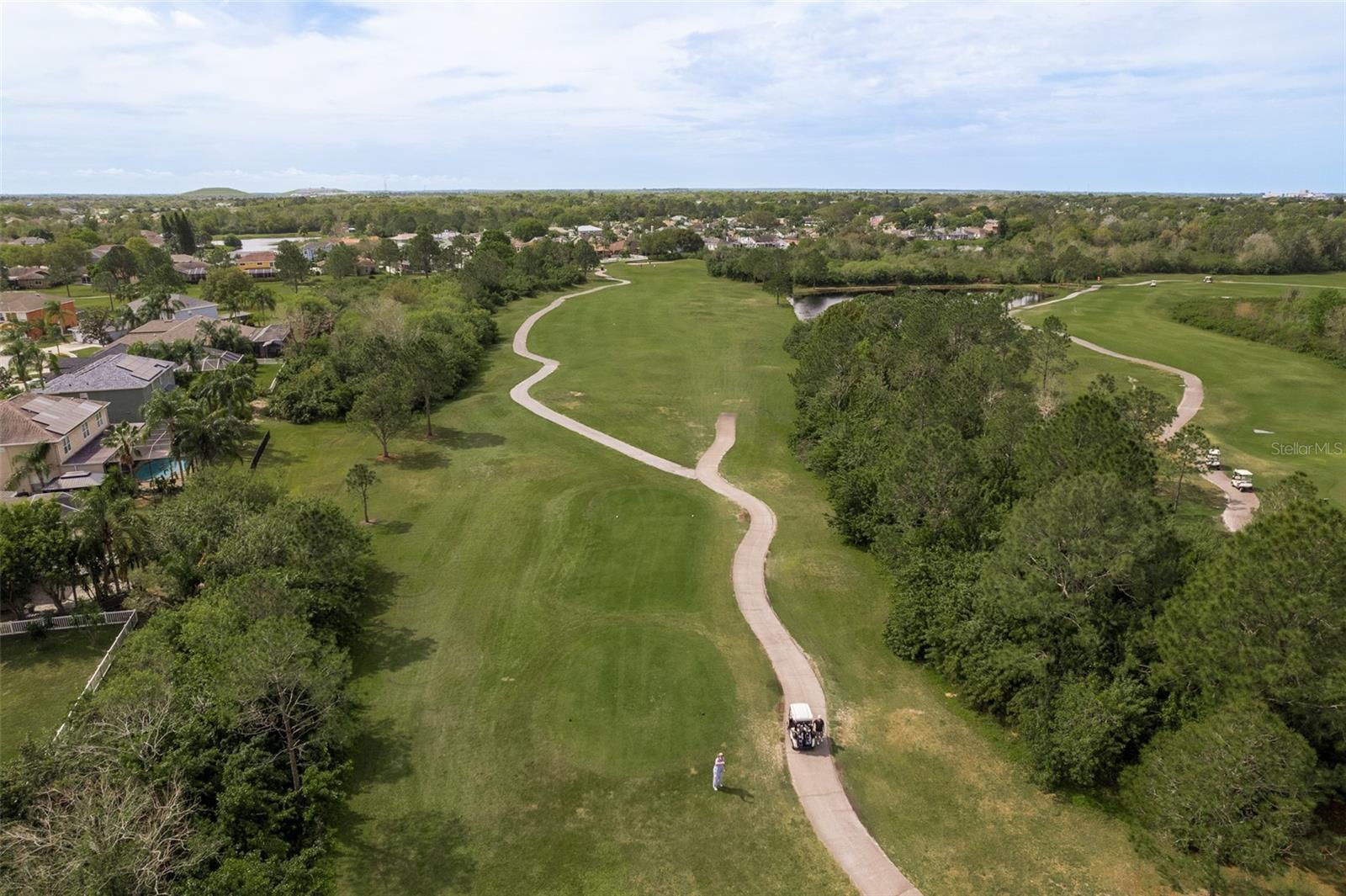 Arial view Golf Course