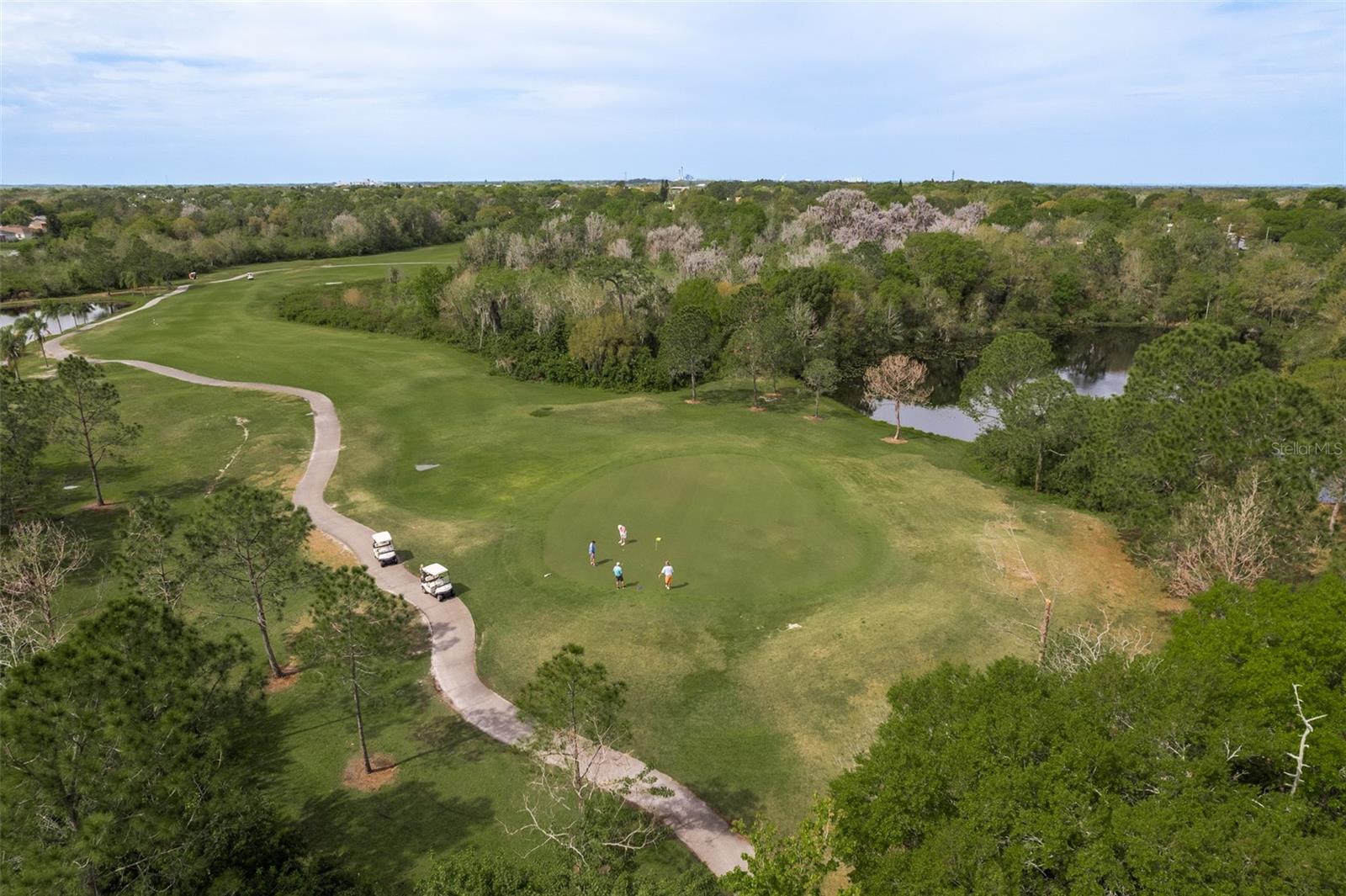 Arial view Golf Course