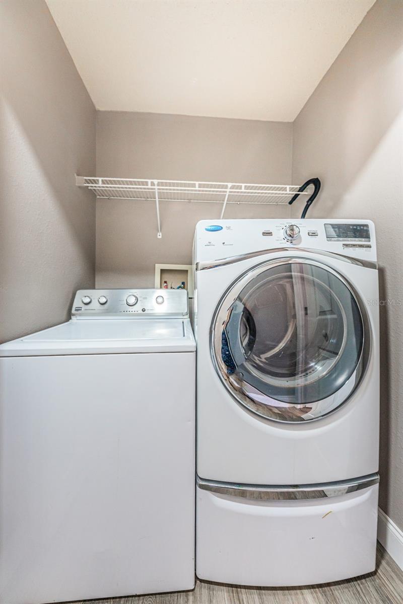 Full size washer and dryer