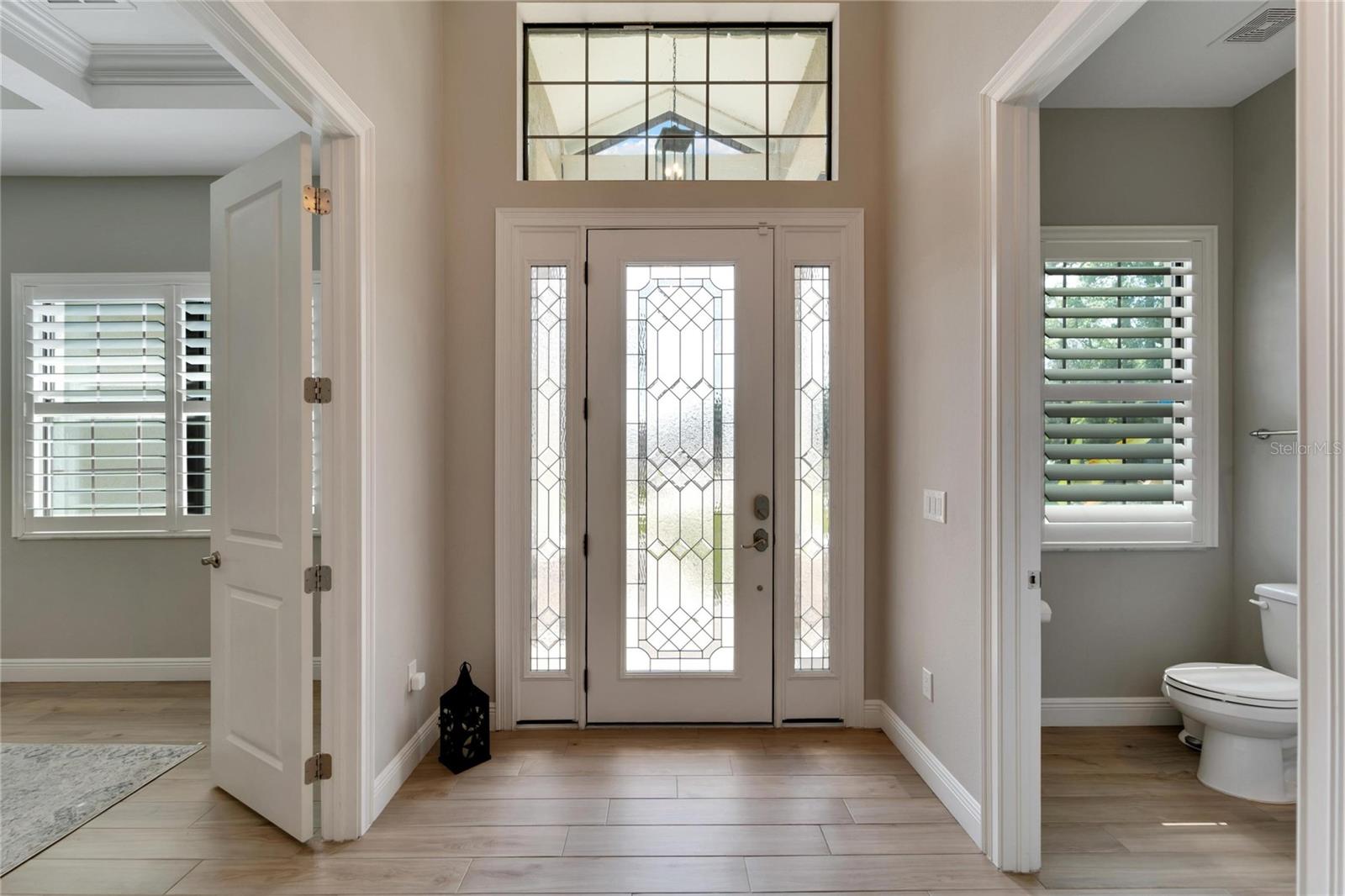 Step into spacious splendor with this grand foyer, the perfect welcome to luxurious living.