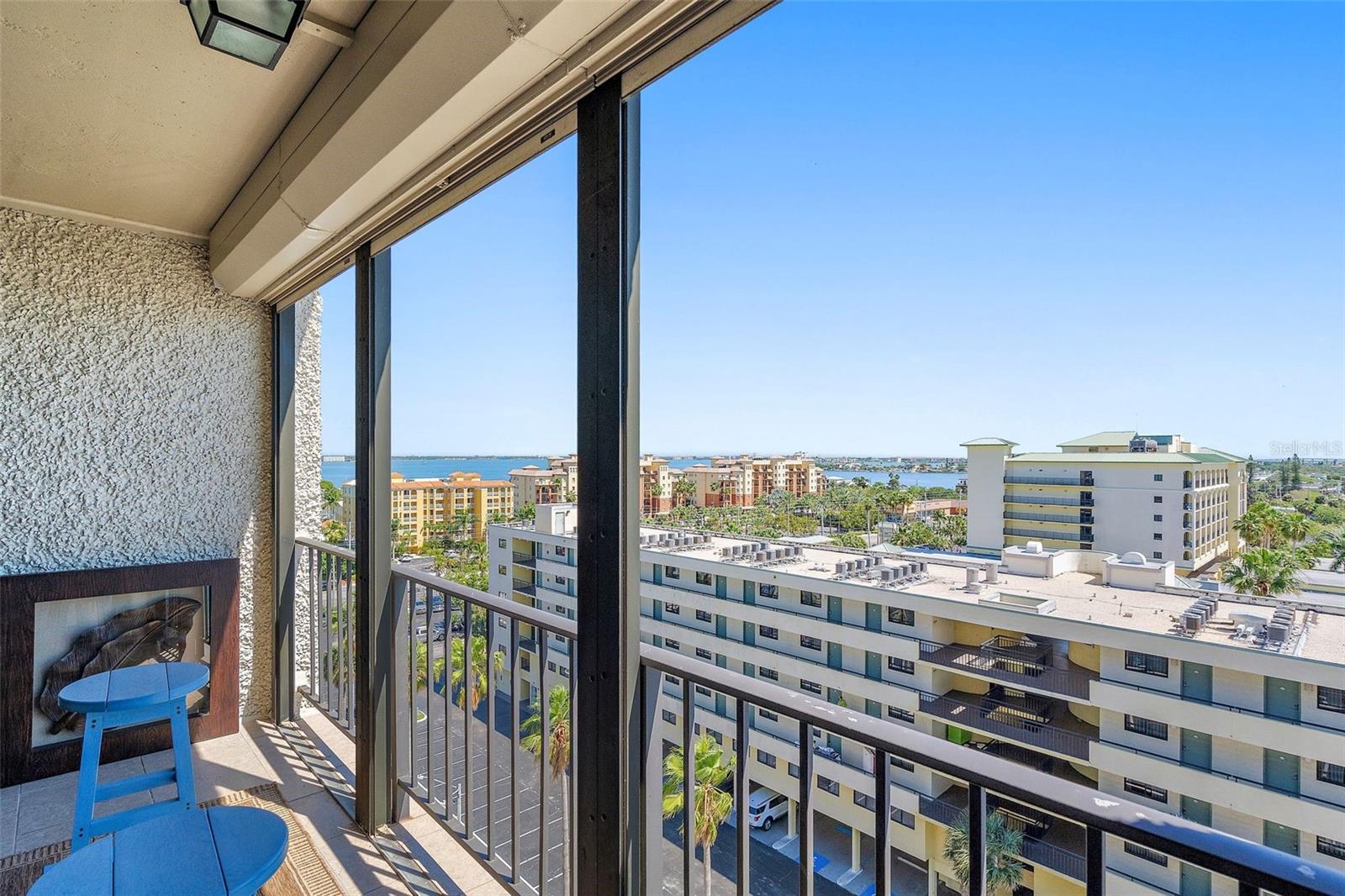 It has views of Boca Ciega Bay, as well as the beach and Gulf!