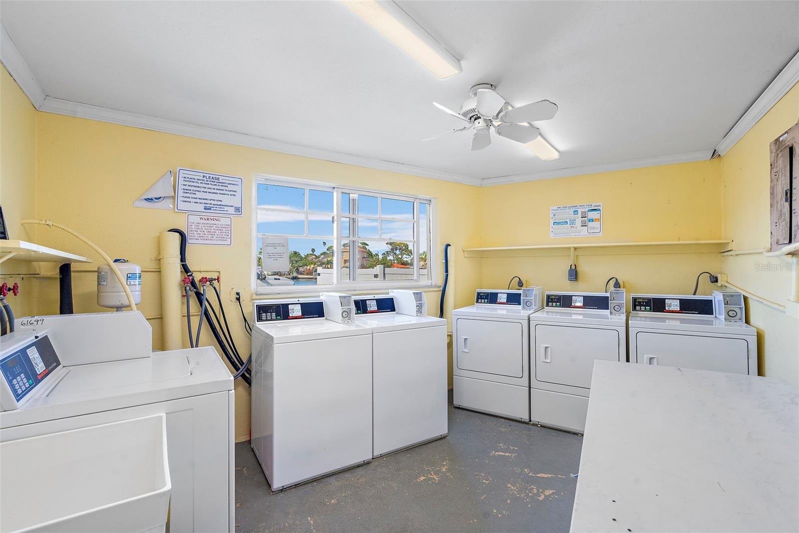 There is an onsite laundry room. However, 210 has its own full-size washer and dryer. This is still great when you want to get a bunch of sandy beach towels done and can wash them all at once!