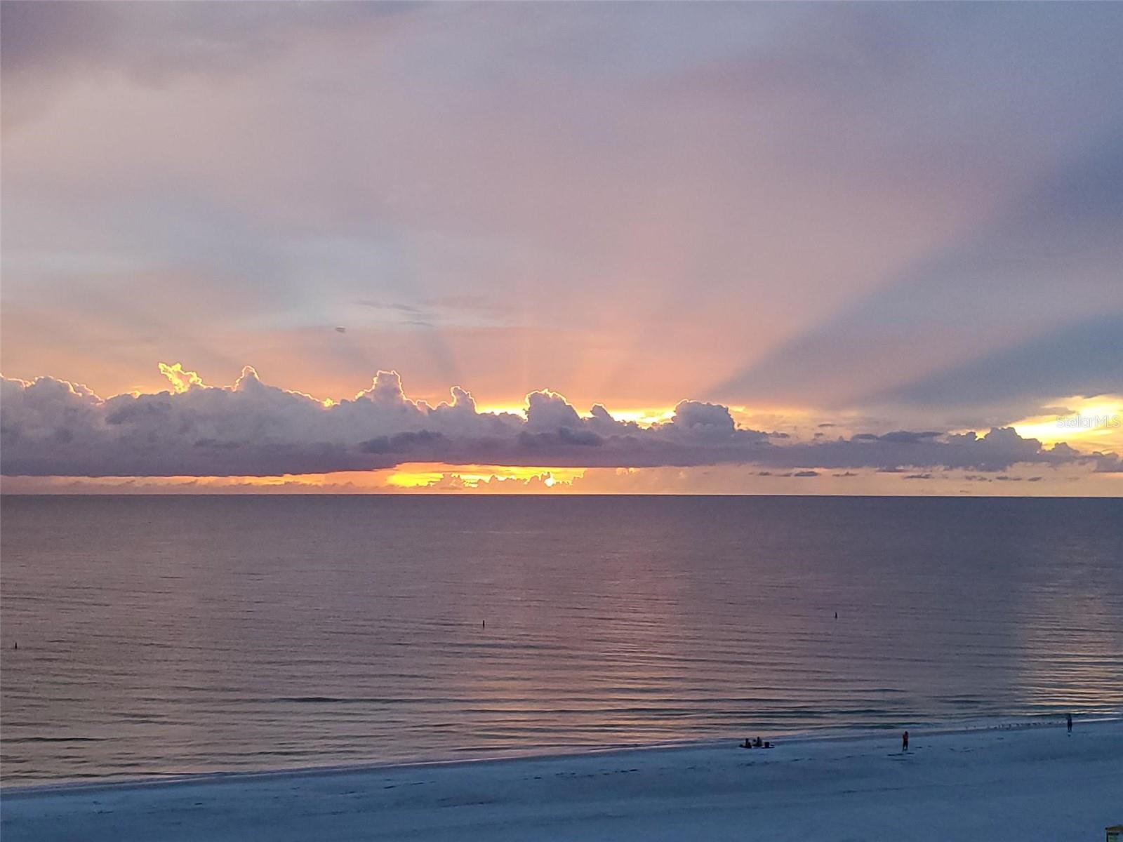 Vistas of slick calm waters on the Gulf of Mexico as the day comes to an end are a fabulous way to end your day.