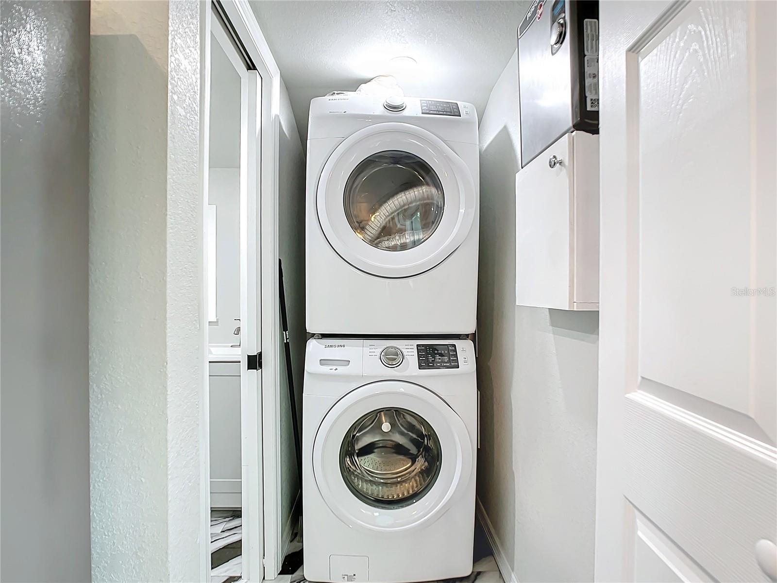 State of the art washer and dryer