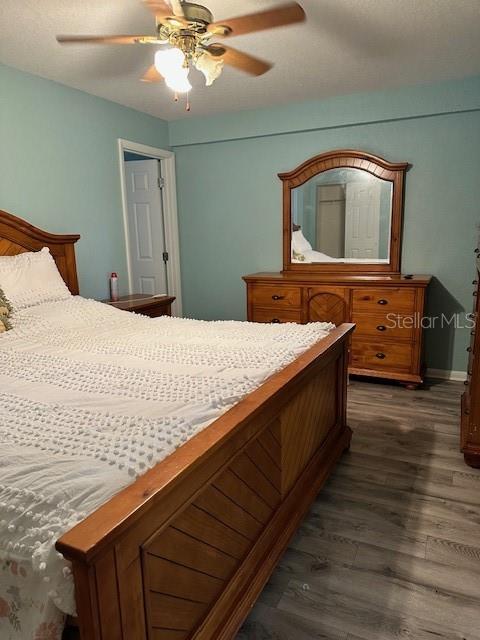 Primary bedroom with King size dual adjustable bed and frame!