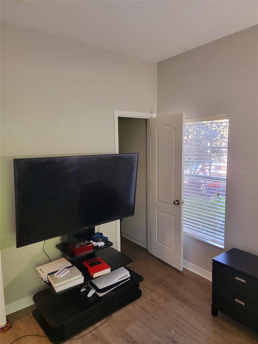 1st Floor Bedroom (or Office or Theatre) with closet