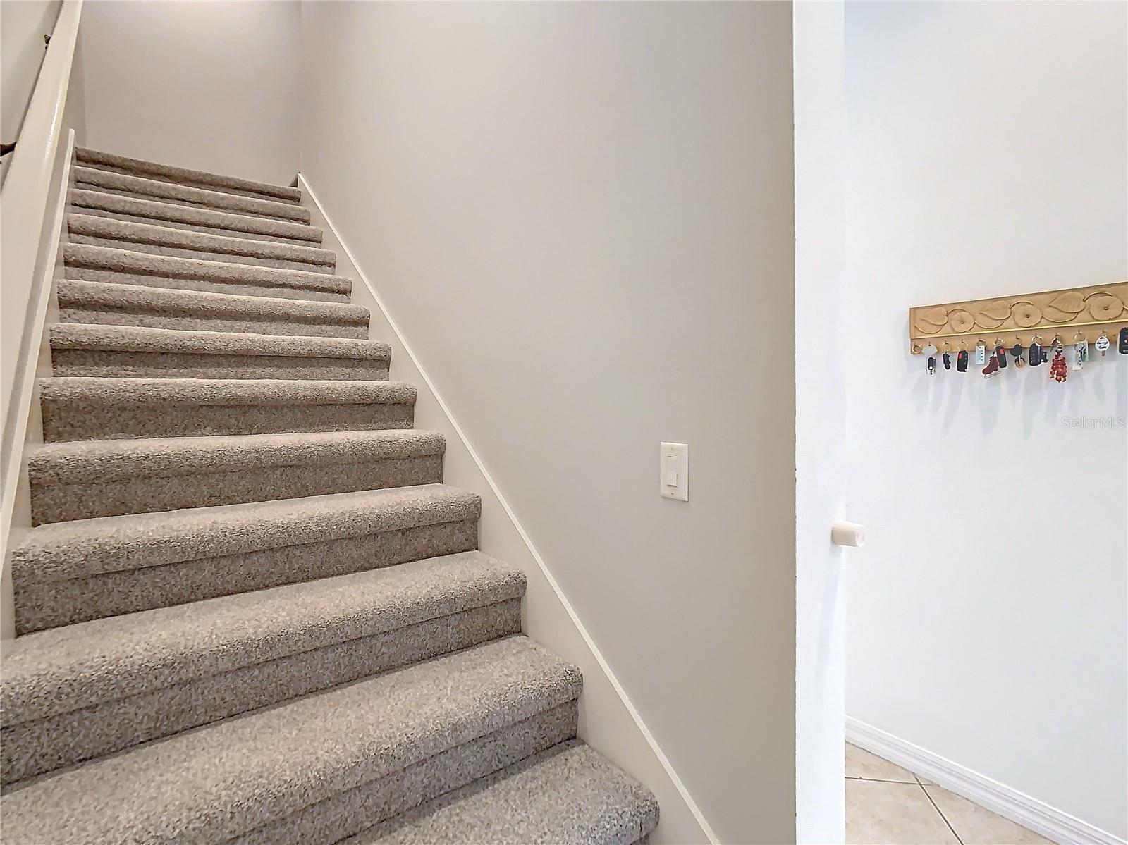 Brand new carpet on stairs and in loft area 5th BR