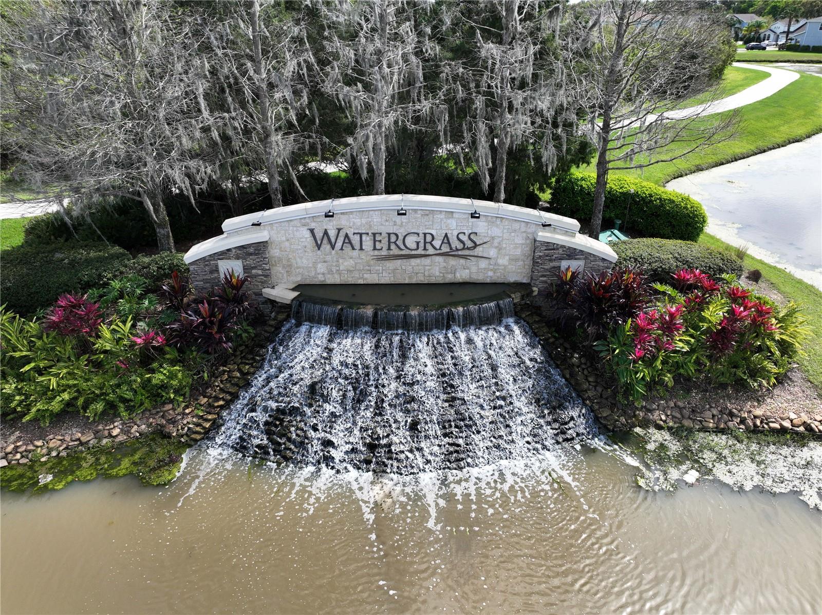 Watergrass main entrance sign