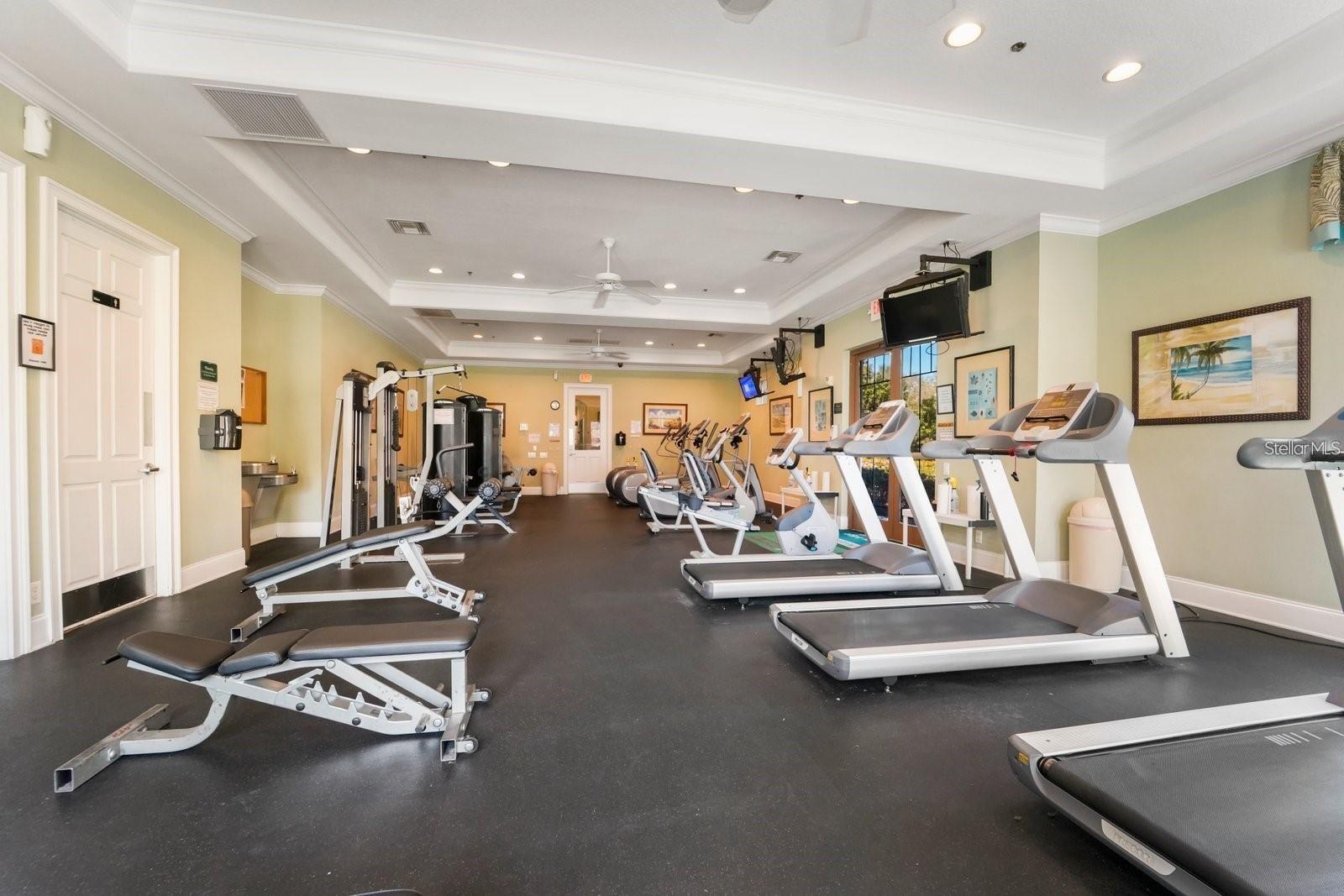 CLUBHOUSE FITNESS ROOM