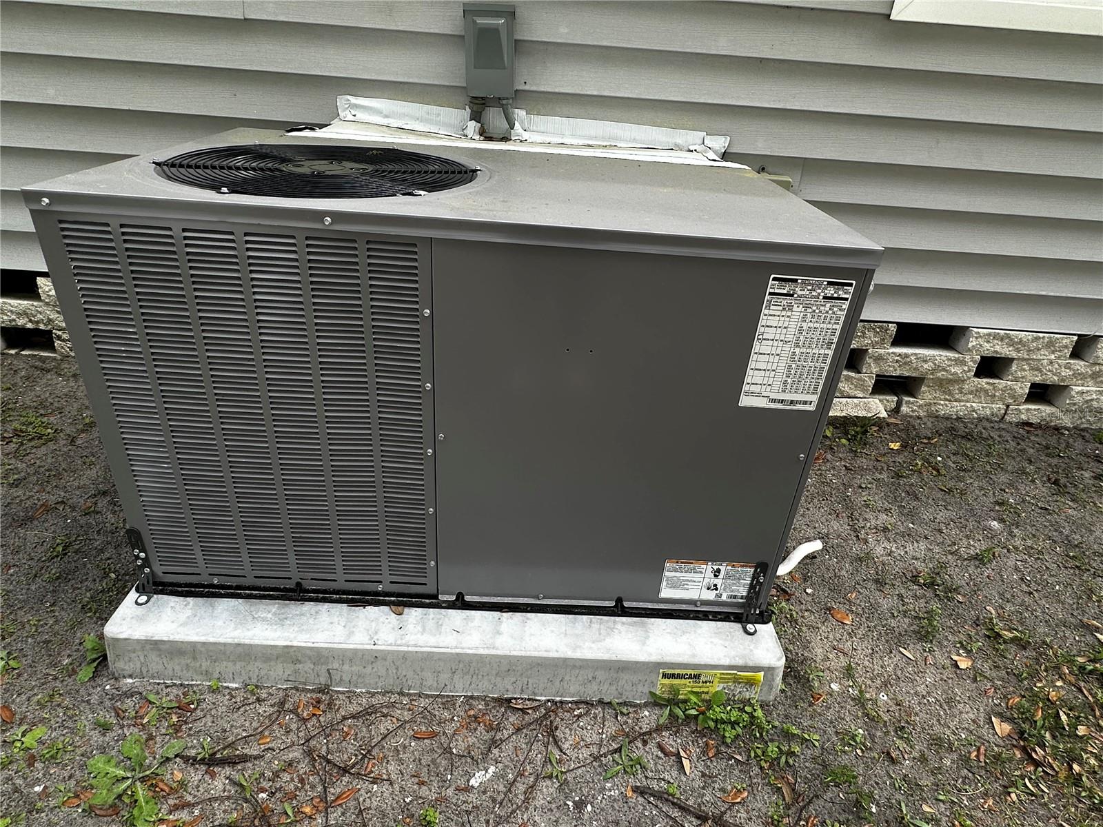 A/C installed in 2024