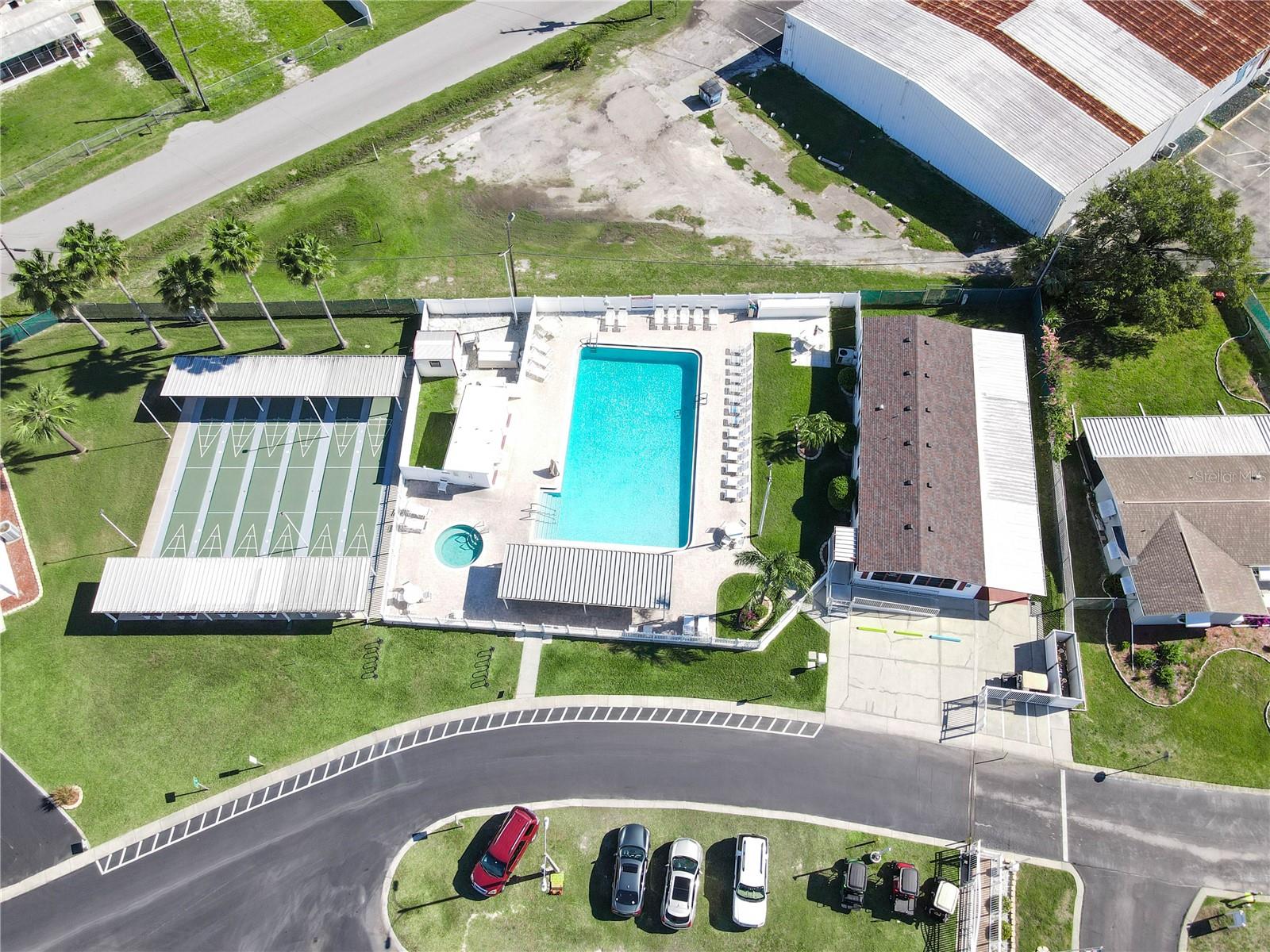 Community Facilities Aerial View