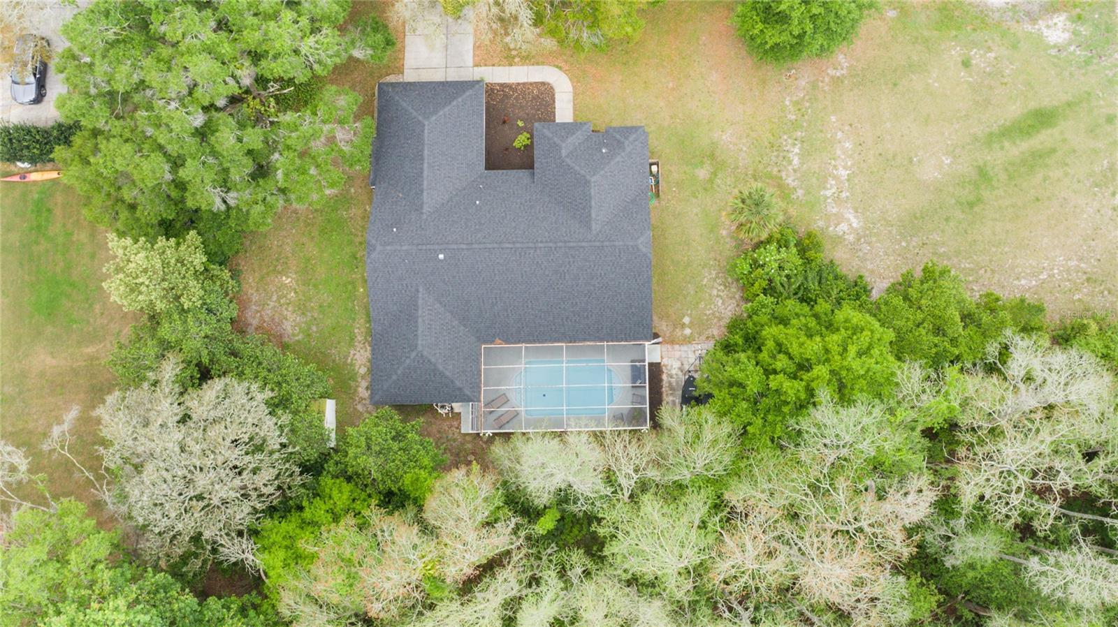 This home sits on a 1.56 acre lot with trails that lead into the woods.