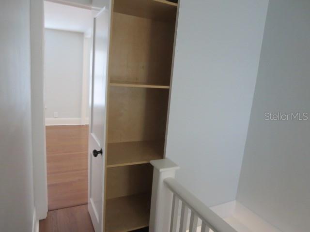 The room could be divided to form a third bedroom - the second closet is already there.