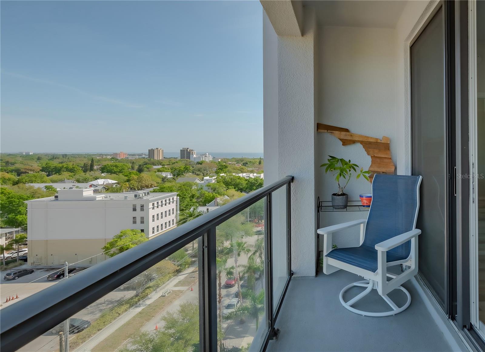 Take in Tampa Bay from your balcony