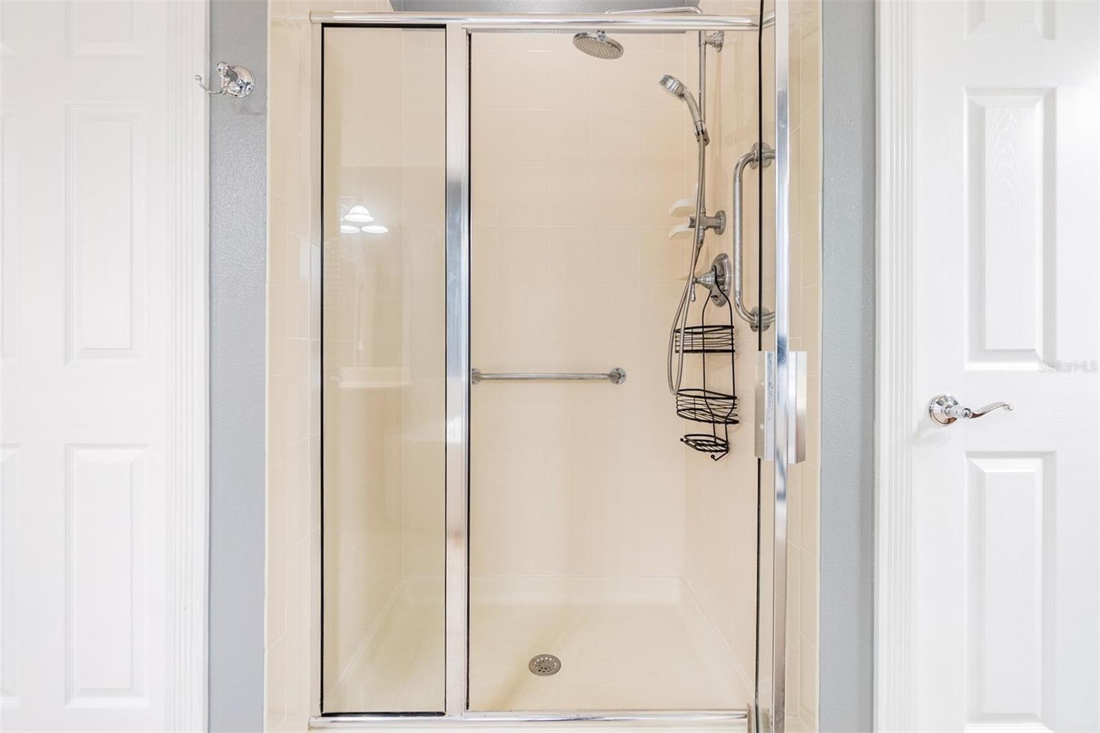 Separate Shower in the Master Bathroom