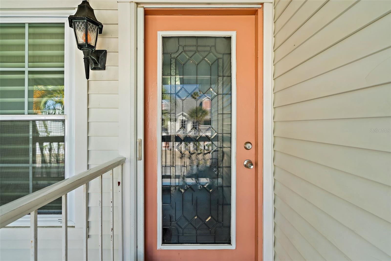 Front Door to Townhome in Your Own Private Atrium